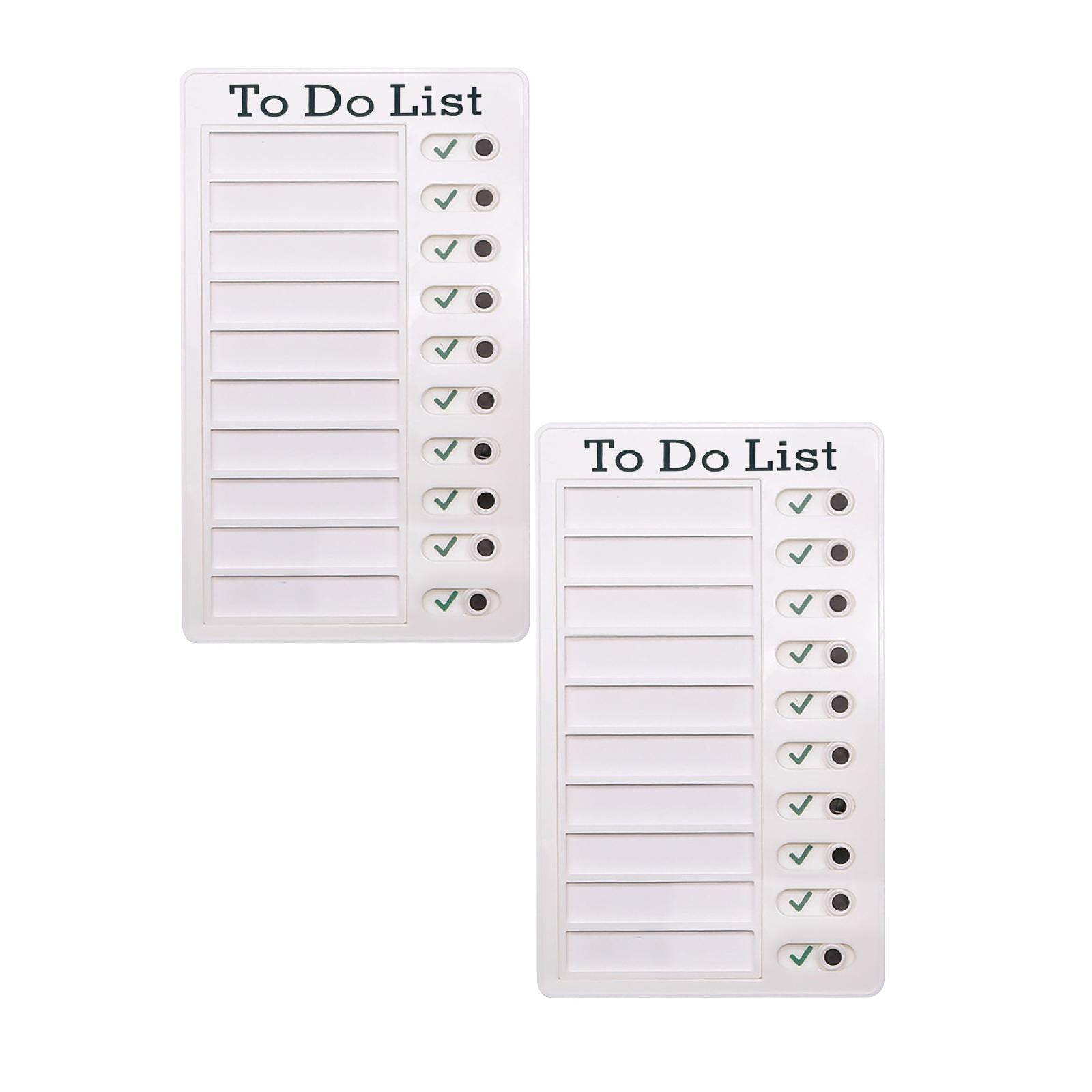Xubond Notebook Chore Chart For Adults Boards To Do List RV Checklist