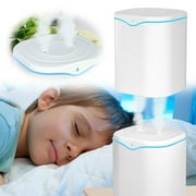Xubond Premium Home Appliances, Humidifier Oil Diffuser Spray USB Mute Large Capacity Portable Glow In The Dark Bedroom Humidifiers For Bedroom, White, Vicks Humidifier