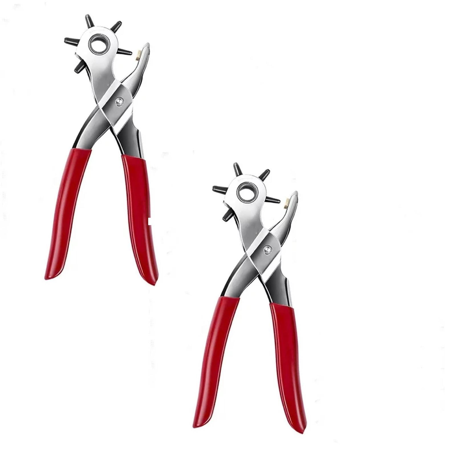 Xubond Revolving Multifunction Punch Plier Kit Hole Tool Tools, Can