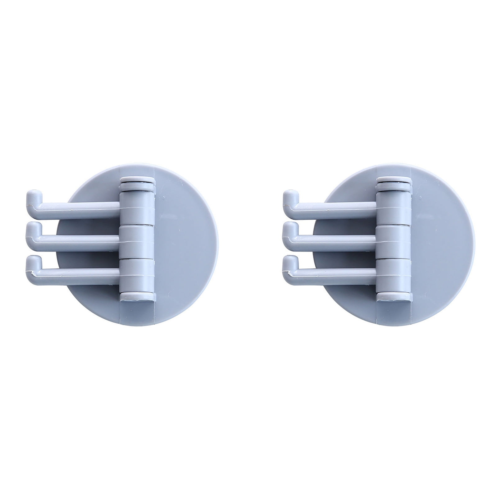 Xubond Shower Curtain Hooks, Adhesive Hook Rotatable Strong Bearing