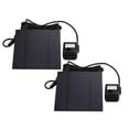 Xubond Solar Lights Outdoor Solar Power Kit Submersible Pond Pool