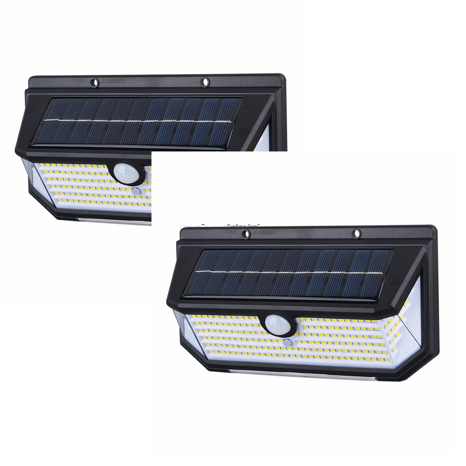 Xubond Solar Motion Sensor Lights Outdoor Wall Mounted LED Lamp 2