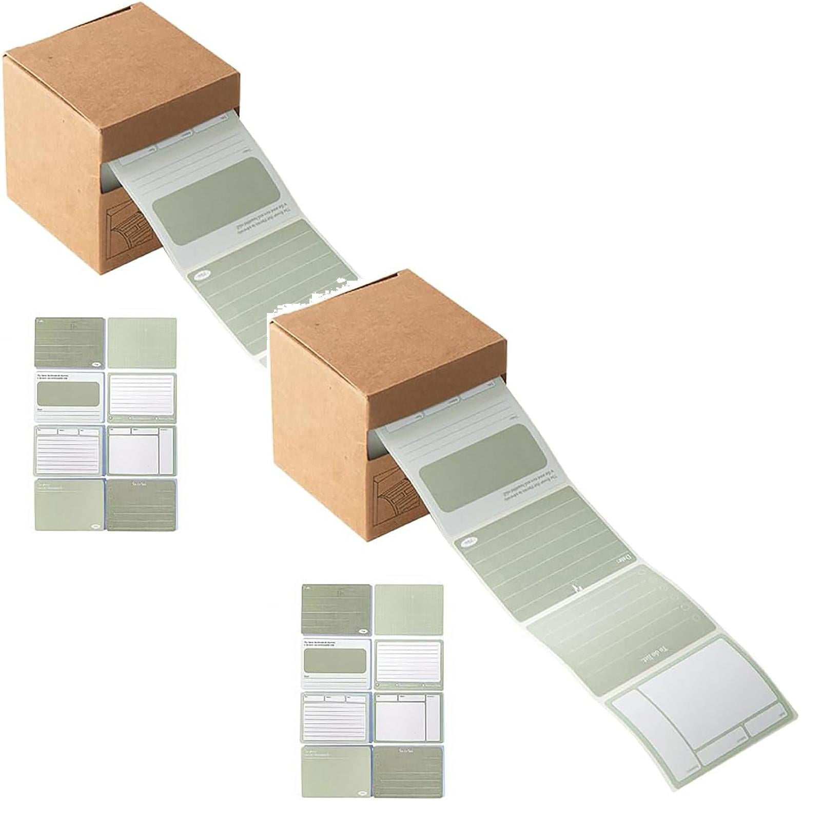 Xubond Sticky Notes Sticky Notes Paper Roll Tape Pull Out Labels