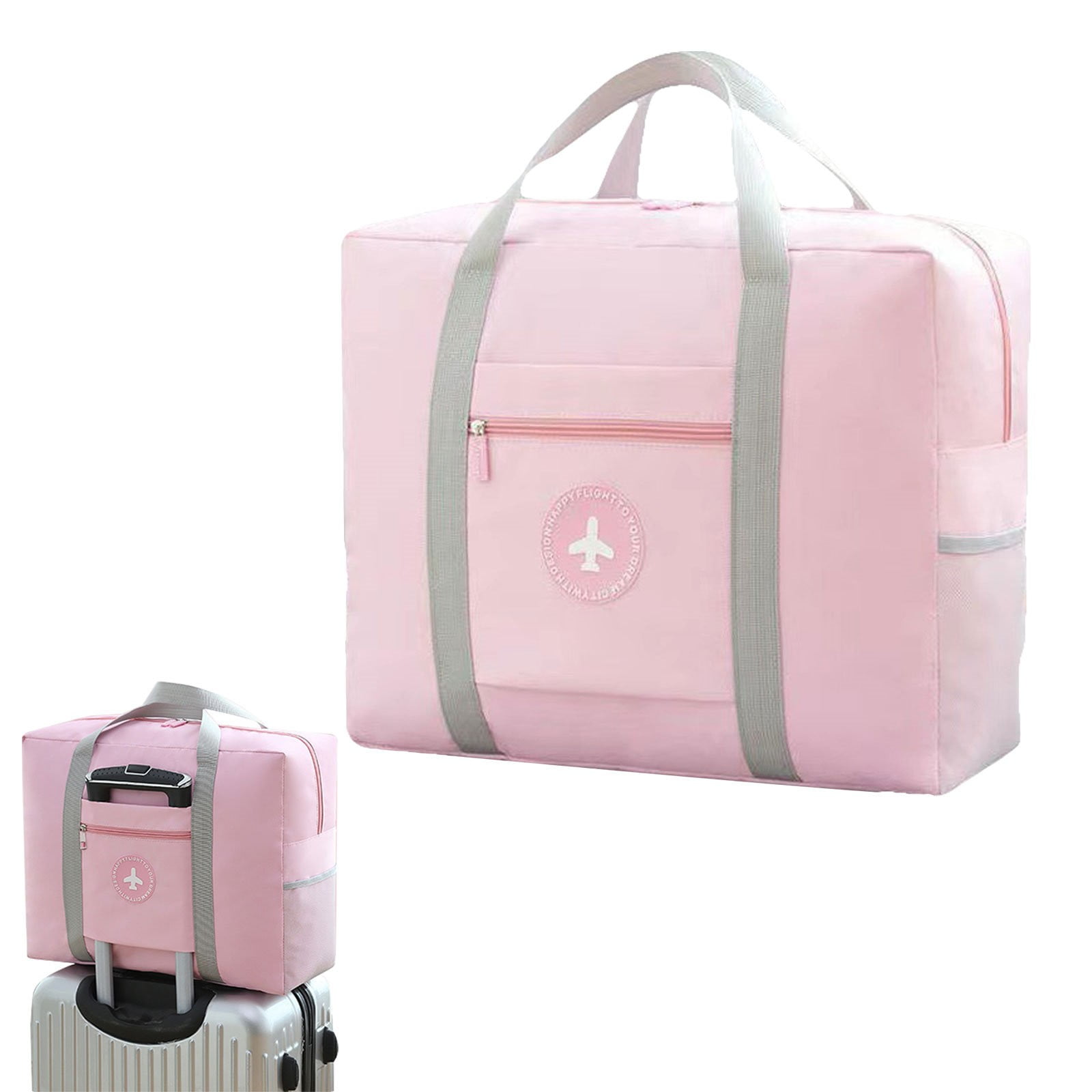 Xubond Storage Bins, Travel Duffel Bag Tote Carry On Luggage Sport Gym Overnight For Women And