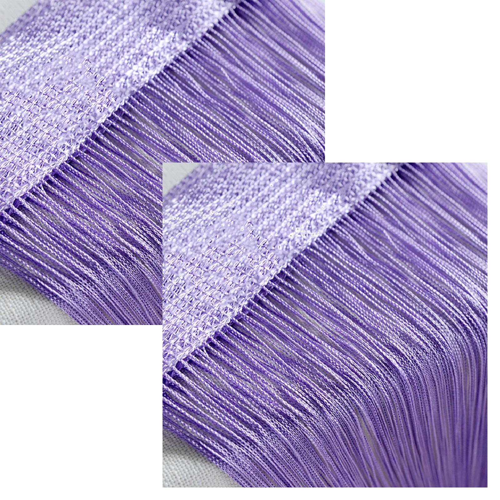 Xubond String Curtains Patio Net Fringe for Door Fly Screen Windows