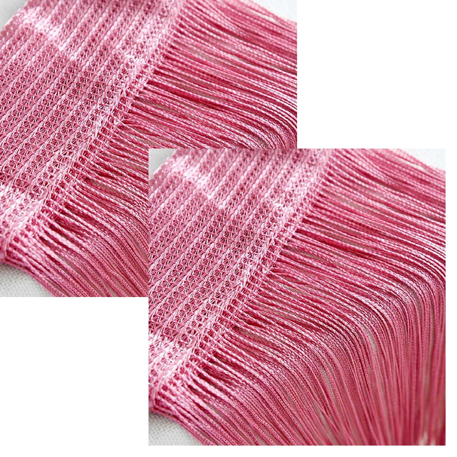 Xubond String Curtains Patio Net Fringe for Door Fly Screen Windows