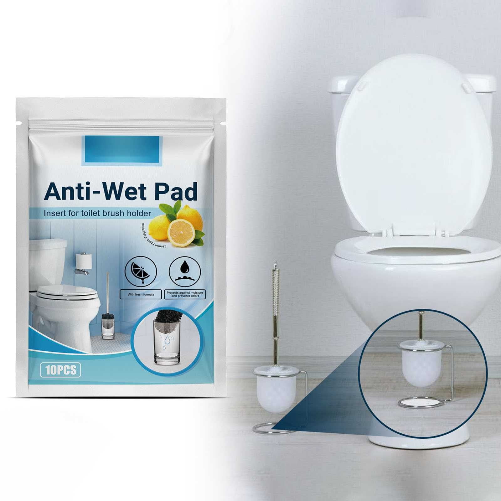 Xubond Toilet Mats For Bathroom, Toilet Brush Pad Cleaning Disposable