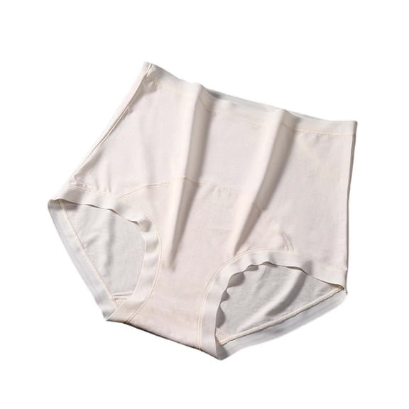 Xucatan 1 Pcs Cotton Panties For Women High Waist Period Underwear for Women Heavy Flow - Seamless High Waisted Leakproof Absorbent Briefs