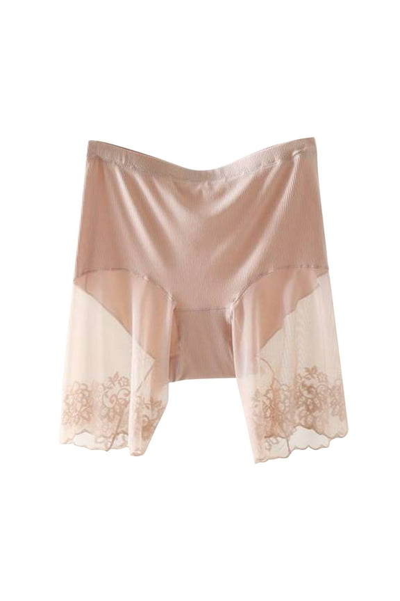 1 Pcs Women Thigh Anti Chafing Mesh Slip Shorts Chub Rub for Under Dresses Safety Shorts