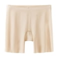 thumbnail image 1 of Xucatan 1 Pcs Women's Ice Silk Mid Rise Underwear - Breathable Boxer Briefs Full Coverage Ladies Stretch Boyshorts Panties, 1 of 5