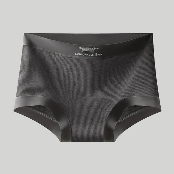 Xucatan 2 Pcs Women's Cotton Plus Size Panties,Soft Full Coverage Lightweight Cute Floral Breathable Stretch Comfy Briefs