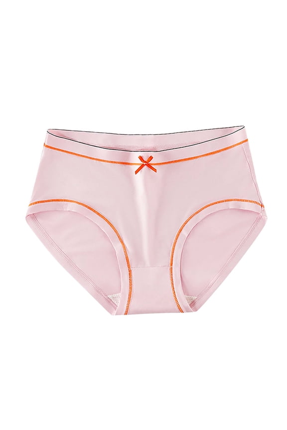2 Pcs Womens Breathable Underwears Hipster Underwear Stretch Panties Moderate Coverage Panties Everyday Wear Pantie