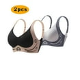 thumbnail image 1 of Xucatan 2PC Powerful Christmas gifts Push up Seamless Bra for Women Wire-Free Top Support Bra, Super Gather Bra Wireless Push-Up Bra, No More, 1 of 3