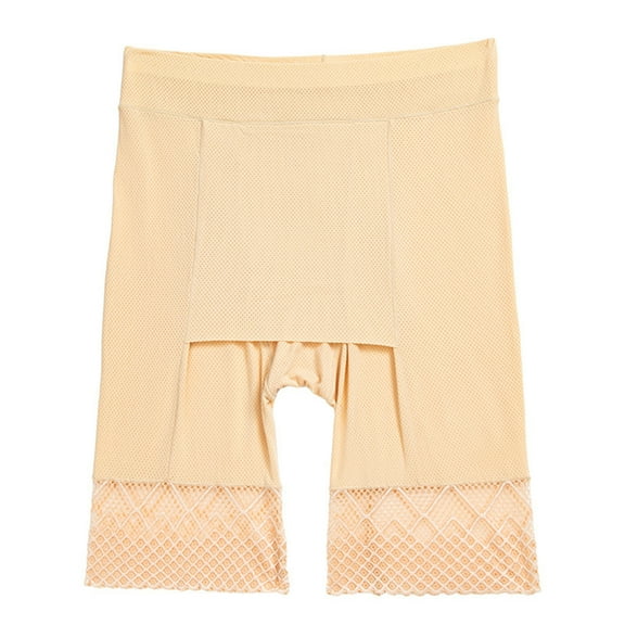 Xucatan 3 Pcs Ladies Tummy Shaping Underwear, High Waist Mesh Briefs, Breathable Panties with Hollow Details