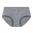 thumbnail image 1 of Xucatan 3 Pcs Ladies Underwear Panties Mid Waist Ice Silk Underwear, Seamless Cooling Panties, Breathable Comfort Fit, 1 of 2