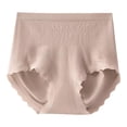 thumbnail image 1 of Xucatan 3 Pcs Panties For Women Seamless Ladies Silhouette Underwear, Mid-Rise Shaping Panties, Breathable Comfort Fit Briefs, 1 of 2