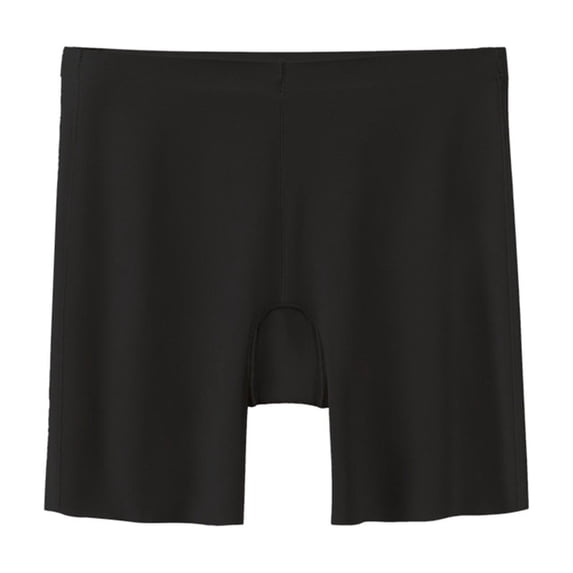 Xucatan 3 Pcs Women's Ice Silk Mid Rise Underwear - Breathable Boxer Briefs Full Coverage Ladies Stretch Boyshorts Panties