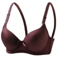 thumbnail image 1 of Xucatan 3 Pcs Women's Push Up Bra Padded Underwire Support Plunge Full Coverage Everyday Lift Bra, 1 of 2