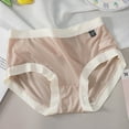 thumbnail image 1 of Xucatan 5 Pcs Ladies Underwear Panties Breathable Ice Silk Underwear, Mid Waist Seamless Panties, Cooling Comfort Fit, 1 of 3