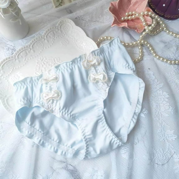 Xucatan 5 Pcs Women's Invisible Mesh Underwear, Low Rise Sheer Panties, Breathable No Line Design for Daily Wear