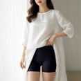 thumbnail image 1 of Xucatan 5 Pcs Women's Shorts Boxer Briefs Underwear High Waist Boyshorts Panties Soft Loose Daily Sleep Underpants, 1 of 8