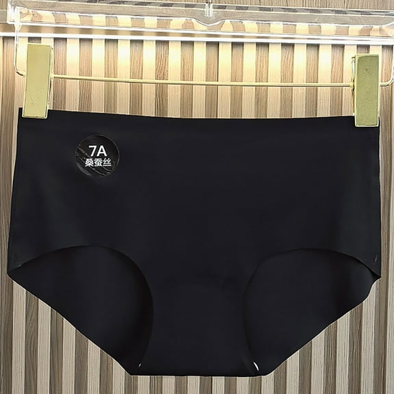 Xucatan 5 Pcs Womens Panties By The Pack Glossy Finish Seamless Underwear, Women's Panties, Breathable Comfort Fit Briefs