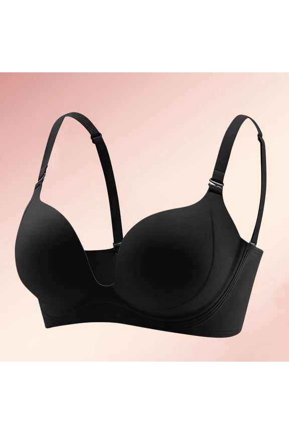 Backless Strapless Push Up Bralette, Seamless Wirefree Support, Mesh Insert Fashion Bras, Everyday All Season Wear Gift