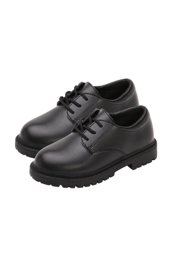 Boy’s Girl’s Dress Classic Comfort Shoes Comfort Lace-Up Oxford School Uniform Shoes Loafer Flatsx Gift