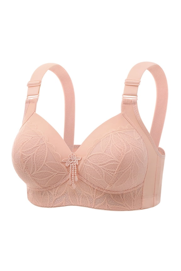 Bra for Older Women with Sagging Breast Sports Bras Deep Cup Full Back Coverage Comfort Shaper Bra Plus Size Everyday Bras Gift