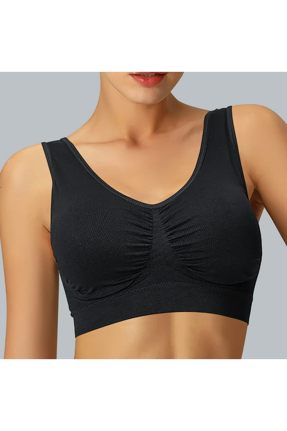 Breathable Anti-Sagging Breasts Christmas gifts Plus Size High Support Bras Sports Bras for Women Cooling Comfort Wireless Bra Brea thable Lift