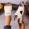 thumbnail image 1 of Xucatan Breathable Low Heel Sandals for Women, Padded Arch Support Footwear, Versatile Daily Outdoor Walking Shoes Gift, 1 of 9