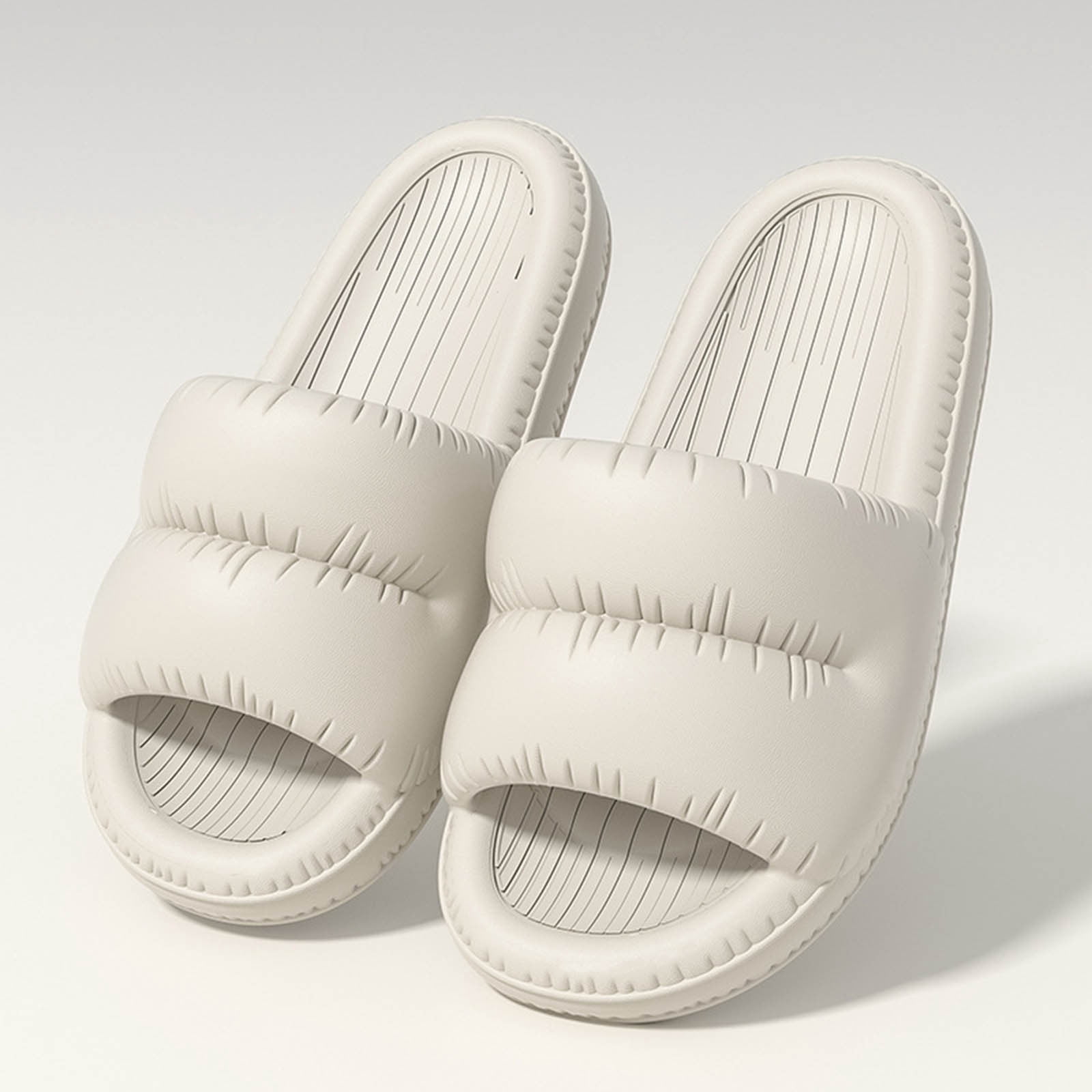 Xucatan Cloud Slides For Women And Men Non Slip Quick Drying Shower ...