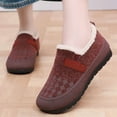 thumbnail image 1 of Xucatan Cozy Slippers Women Indoor Outdoor Slip On Fuzzy Men Soft Memory Foam Warm House Thickened Sole Velvet Shoe Outdoor Faux Fur Memory Foam, Non-Slip Hard Sole for Winter Gift, 1 of 6