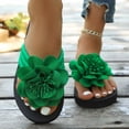 thumbnail image 1 of Xucatan Dressy Sandals Women, Wedge Heel with Hollowed Out Accents, Flowers Decoration Versatile Spring Summer Style, Effortless Sophisticated Look Gift, 1 of 9