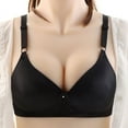 thumbnail image 1 of Xucatan Everyday Bra for Women Full Coverage Compression Christmas gifts Anti-sagging Bra No Underwire Lace Unlined Bras Lightly Padded Con vertible Thin, 1 of 3