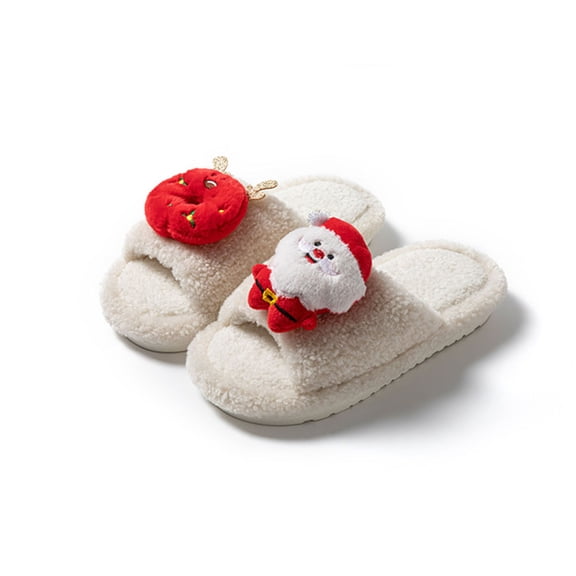 Xucatan Fluffy Slippers House Shoes For Womens Mens Warm Cozy Plush Fuzzy Memory Foam Slippers Slip-on House Slippers Indoor Outdoor Gift