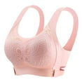 thumbnail image 1 of Xucatan Front Closure Bra for women Wireless Seamless Comfortable Full Coverage Front Buckle Pull-up Support,Gather Together with Non-Slip Gift, 1 of 4