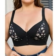 thumbnail image 1 of Xucatan Full Coverage Bras for Women, Wirefree Front Closure Leopard Bra, Lightly Lined Demi Cup ABCDEFG Cup, Breathable Seamless Daily Fit Gift, 1 of 6