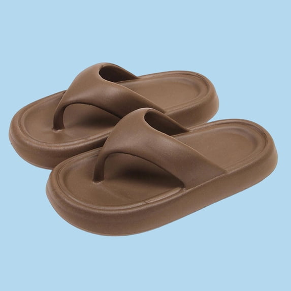 Xucatan House Slippers for Women, Thong Style Slide Sandals, Soft Sole with Supportive Arch Cushioning Gift