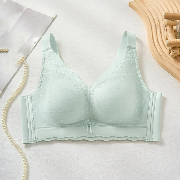 Xucatan Lace Bralettes for Women Seemless Racerback Bras Wireless Unlined Bralette Comfy Bra No Padded Gift