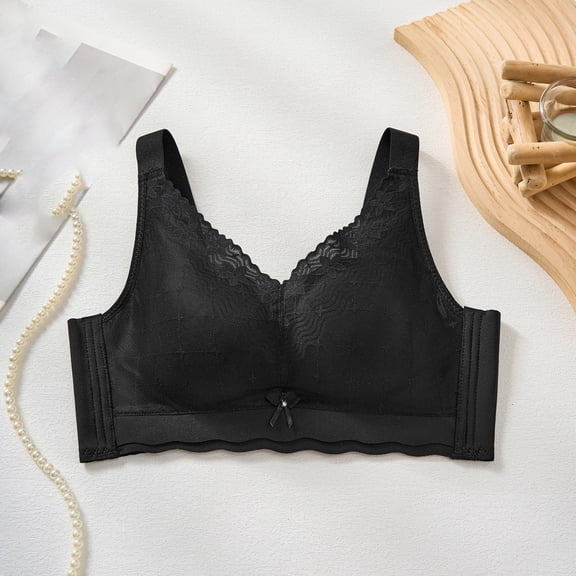 Xucatan Lace Bralettes for Women Seemless Racerback Bras Wireless Unlined Bralette Comfy Bra No Padded Gift