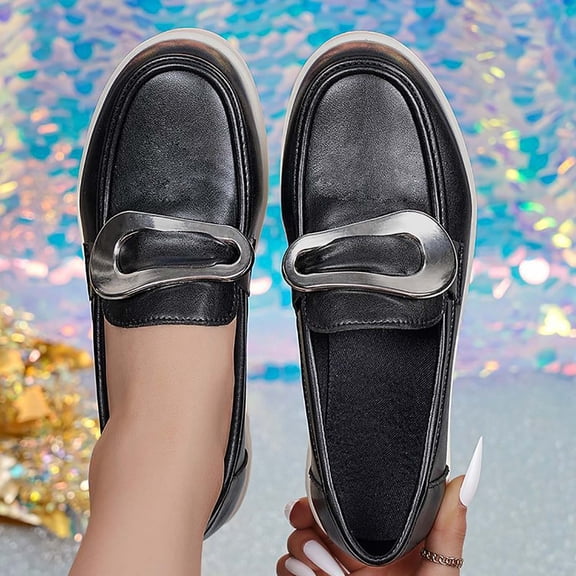 Xucatan Mary Jane Flat Shoes with Arch Support and Hidden Wedge Heel, Women Ballet Flats, Mary Jane Flats, Comfortable Dress Shoes Gift