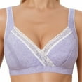thumbnail image 1 of Xucatan Nursing Maternity Bra Anti Sagging Breathable Breastfeeding Lace Bras Postpartum Bralette Pregnant Pregnancy Underwear Gift, 1 of 4