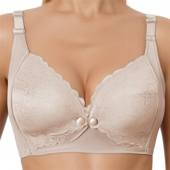 Xucatan Nursing Maternity Bra Anti Sagging Breathable Breastfeeding Lace Bras Postpartum Bralette Pregnant Pregnancy Underwear Gift