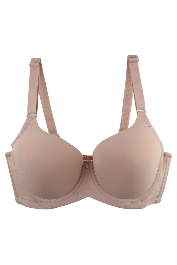 Plus Size Push Up Bra for Women Seamless Hide Back Fat Smoothing Bra Underwire Full Coverage T-Shirt Bra Gift