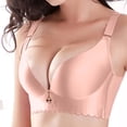 thumbnail image 1 of Xucatan Push Up Bras for Women, Seamless Lift Nylon Full Coverage Bra, Solid Color Smoothing Support for Everyday Fashion Wear Gift, 1 of 5