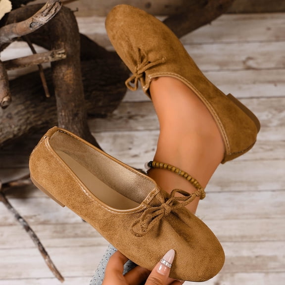 Xucatan Retro Loafers for Women Fashion Boat Shoes Slip on Sneakers Business Casual Lightweight Hiking Workout Footwear Womens Loafer Flats Comfortable Round Toe Shoes with Elastic Button Gift