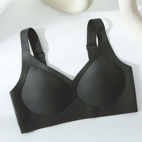 Xucatan Seamless Bras for Women No Underwire Wireless Comfortable Push Up Bra Seamless Full Coverage No Underwire Supportive T Shirt Bras Gift