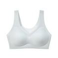 thumbnail image 1 of Xucatan Sports Bras for Women, Seamless Wirefree Racerback Yoga Top, Lightly Lined Pullover Bra, Breathable Elastic Fit for Everyday Active Wear Gift, 1 of 2