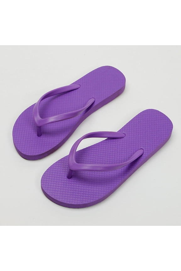 Summer Thong Sandals for Men and Women, Embossed Rubber Flip Flops, Lightweight Beach Shoes, Casual Outdoor Footwear Gift